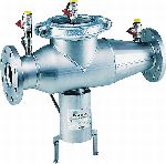 Braukmann Reduced-pressure-zone backflow preventer with flange connections - Industrial model, BA298I-F