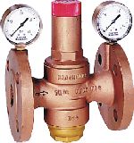 Braukmann Standard pattern pressure reducing valve with flange connection, D16