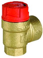 Braukmann Diaphragm safety valve for closed heating systems, SM110