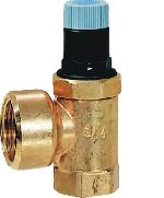 Braukmann Diaphragm safety valve for closed water heaters, SM152