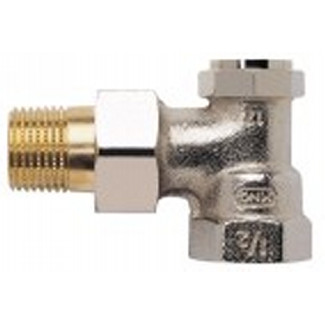 Verafix-E, presettable and drainable lockshield valve