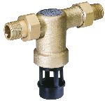 Braukmann Backflow preventer compact construction with threaded connectors, CA295