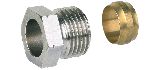 FI compression fittings for copper and precision steel pipes - standard range