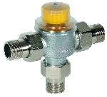 Braukmann Thermostatic mixing valve with scald protection for solar installations, TM300SOLAR